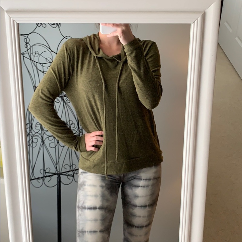 Army Green hoodie